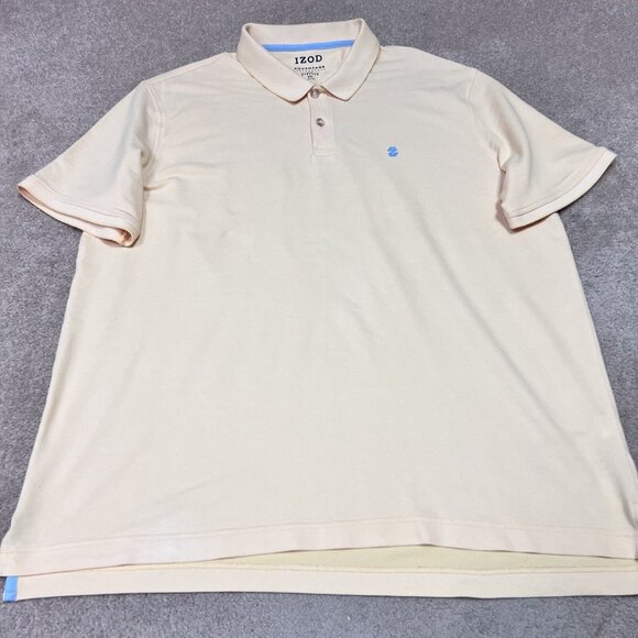 Izod Polo Men’s Yellow Short Sleeve Size XXL - Picture 7 of 11